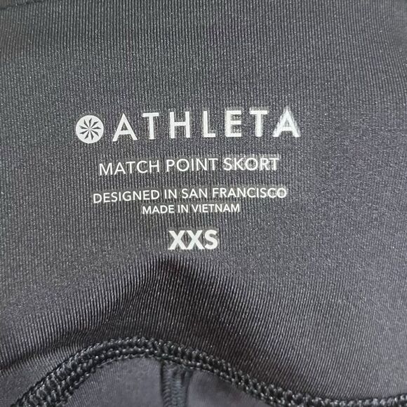 Athleta Match Point Skort Women’s XXS City Lights Print Built-In Shorts Stretch - Picture 9 of 11